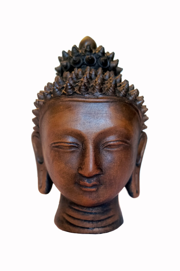 Busto de Buda de terracota