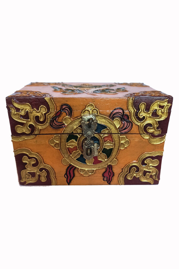 Caja tibetana dharma