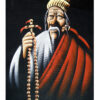 Pintura acrílica tradicional nepalí